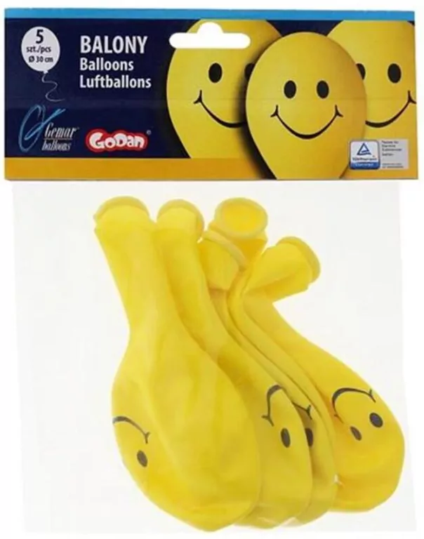 Balony premium uśmiechy 12cali gs110/p178 - tantis.pl