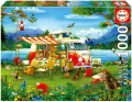 Puzzle 1000 Wakacje z kamperem - tantis.pl