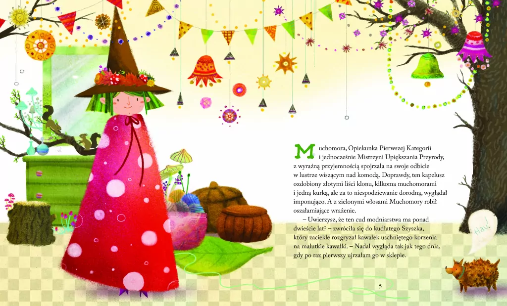 Muchomora leśna czarodziejka - tantis.pl