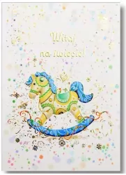 Kartka okolicznościowa: Narodziny