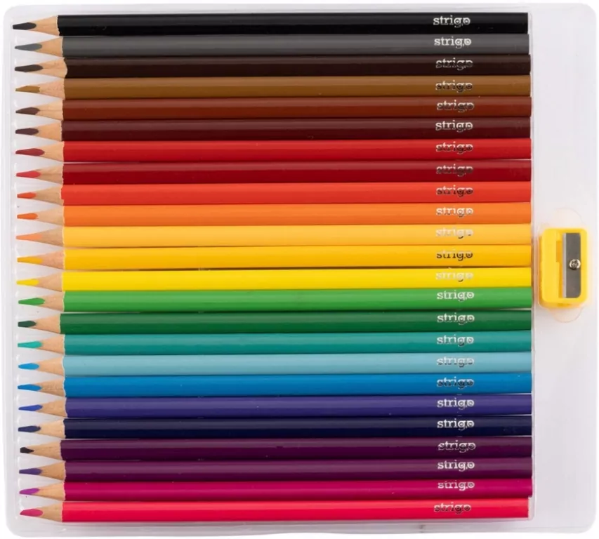 Kredki ołówkowe trójkątne 24 kolory - tantis.pl