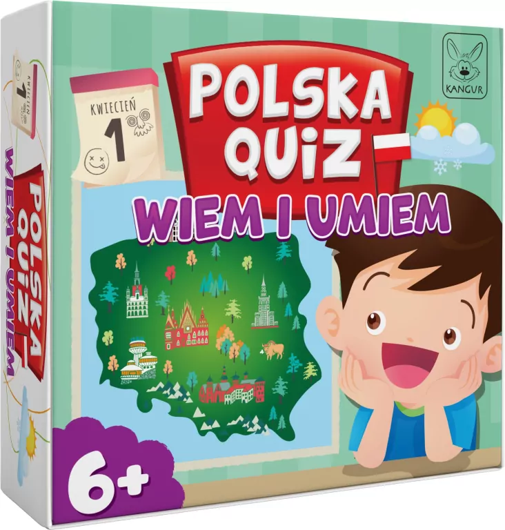 Polska Quiz. Wiem i Umiem 6+ - tantis.pl