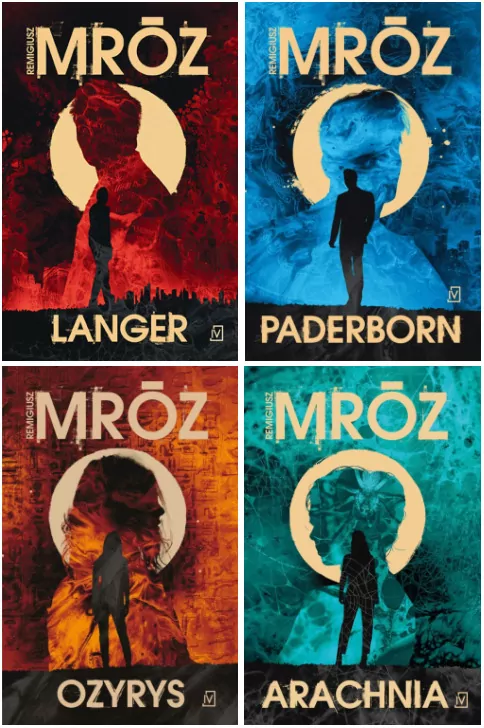 Pakiet: Langer / Paderborn / Ozyrys / Arachnia. Langer. Tom 1-4 - tantis.pl
