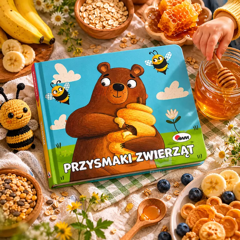 Przysmaki zwierząt. Książeczka z ruchomymi elementami. Wysuwanki - tantis.pl