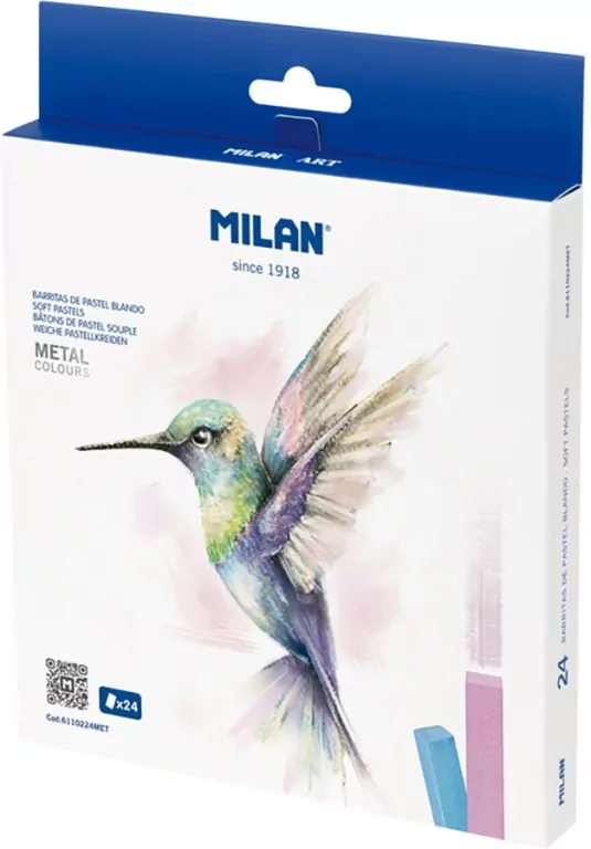 MILAN. Pastele miękkie, 24 kolorów - tantis.pl