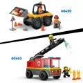 LEGO® Czerwony traktor z przyczepą i owcą 60461 - tantis.pl