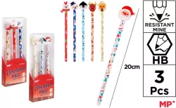 Ołówki świąteczne MIX