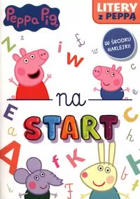 Świnka Peppa. Litery z Peppą. Na start 6 - tantis.pl
