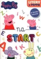 Świnka Peppa. Litery z Peppą. Na start 6 - tantis.pl