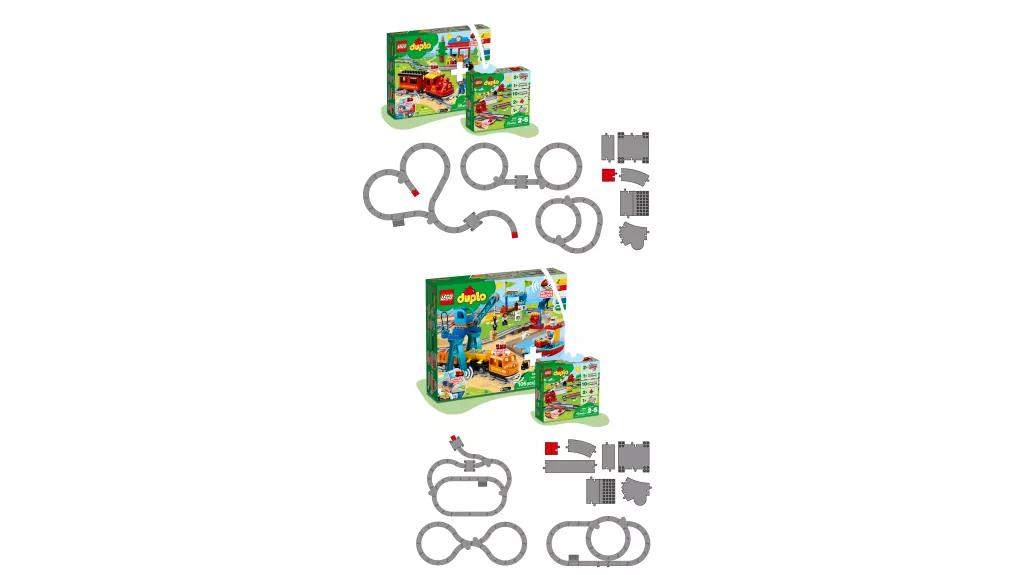LEGO® DUPLO®. Tory kolejowe. 10882 - tantis.pl