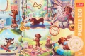 Puzzle 100 Długi dzień jamnika TREFL - tantis.pl
