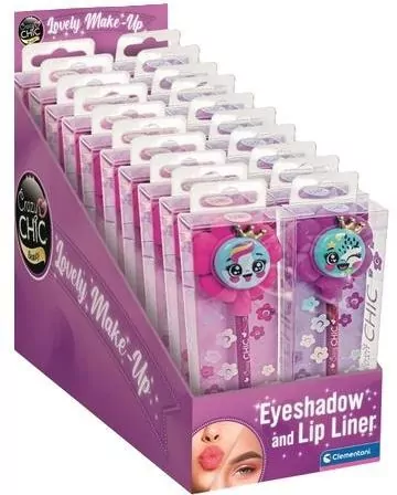 Crazy Chic. Cień kwiatuszek i kredka mix - tantis.pl