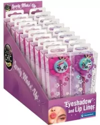 Crazy Chic. Cień kwiatuszek i kredka mix