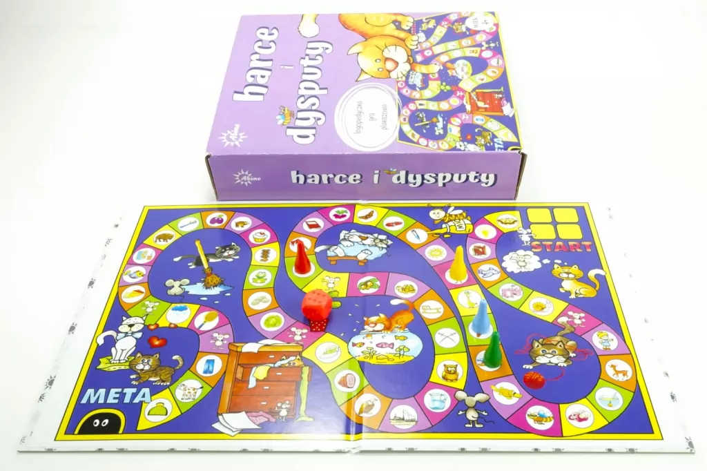 Abino. Harce i dysputy. Logopedyczna gra planszowa - tantis.pl