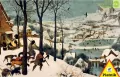 Puzzle 1000. Brueghel, Myśliwi na śniegu - tantis.pl