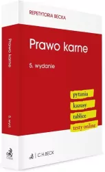 Prawo karne. Pytania. Kazusy. Tablice. Testy online