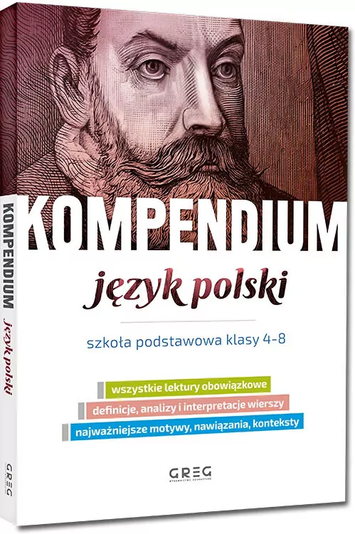 Kompendium język polski. Szkoła podstawowa, klasy 4-8 - tantis.pl