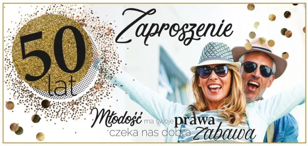 Zaproszenie na 50 Urodziny Z103 - tantis.pl