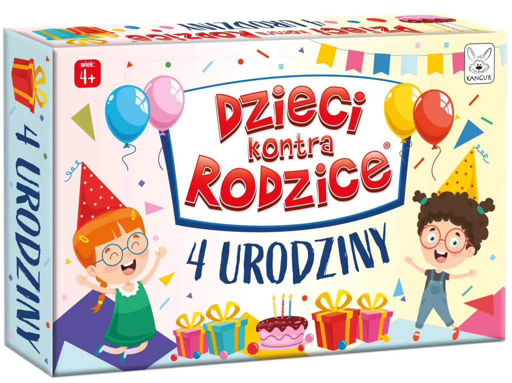 Dzieci kontra Rodzice. Urodziny 4+ - tantis.pl