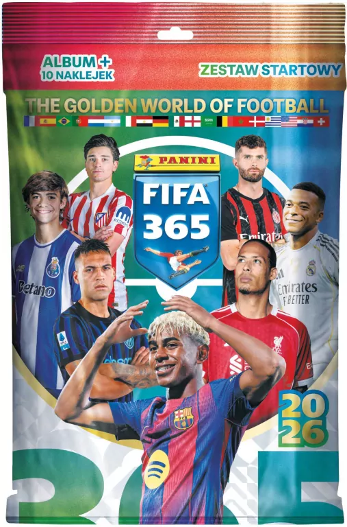Album kolekcjonera + 2 saszetki Fifa 365 2026 - tantis.pl