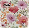 SERWETKA PAP 3W 330X330 KWIAT 59801 PM OP - tantis.pl