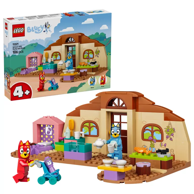 LEGO® Szkoła z Ryżykiem i Blue 11221 - tantis.pl