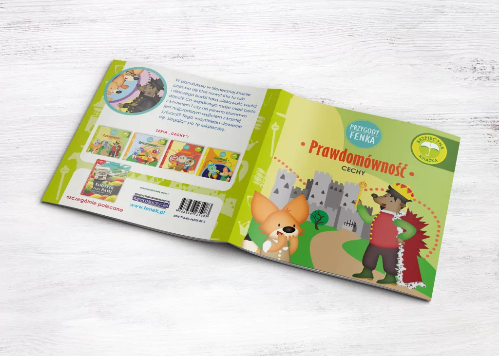 Prawdomówność. Cechy. Przygody Fenka - tantis.pl