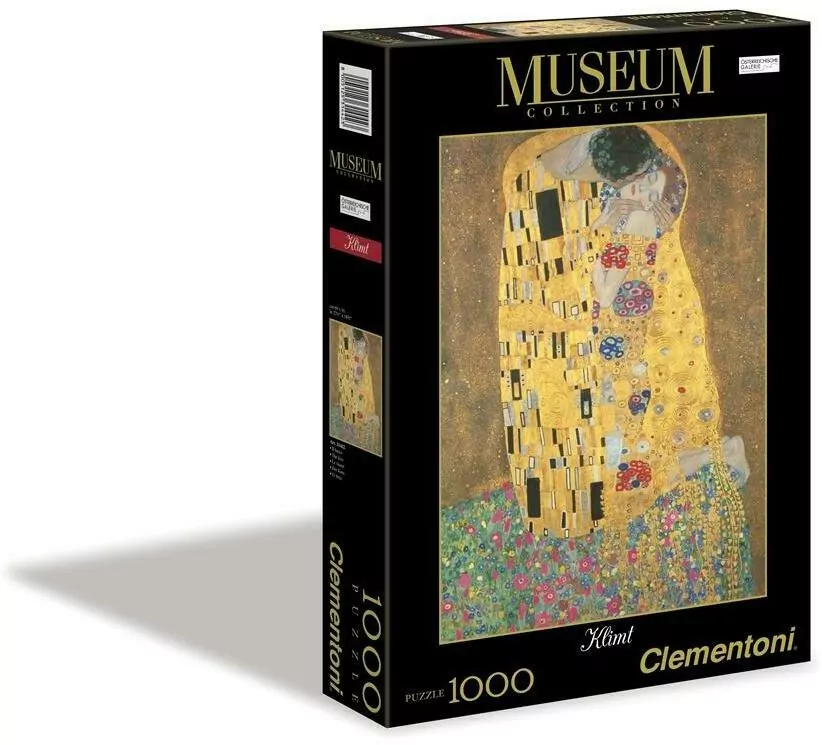 Puzzle 1000. Klimt. The Kiss. Museum Collection - tantis.pl