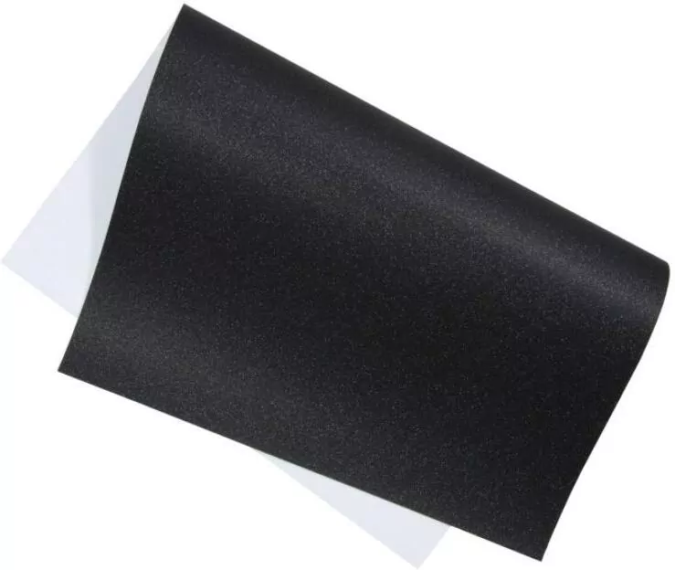 Brystol brokatowy 200g 40x60cm czarny 5ark - tantis.pl