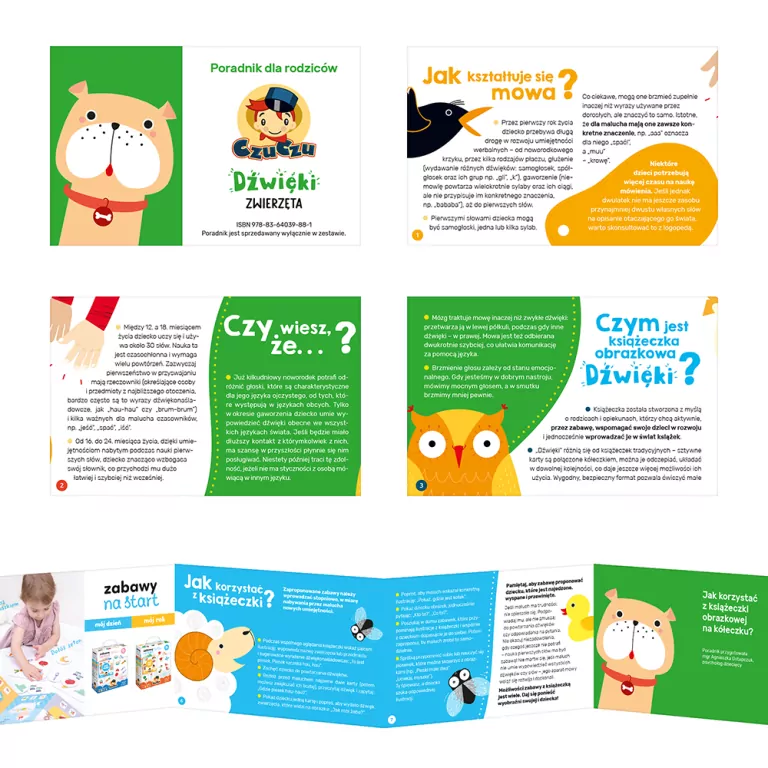 CzuCzu. Zwierzęta. Dźwięki - tantis.pl