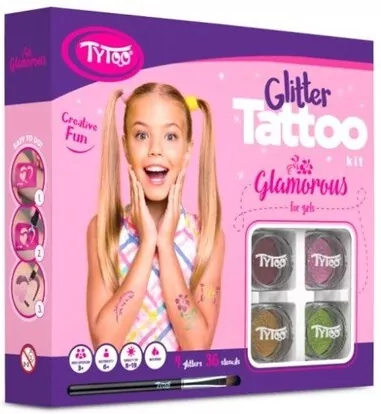 Brokatowe tatuaże - tantis.pl