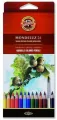Kredki akwarelowe MONDELUZ. 24 kolory. 3718 - tantis.pl