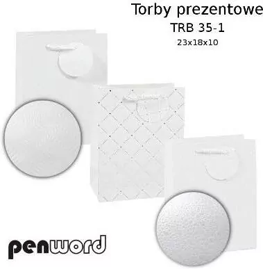 Torebka prezentowa 23x18x10cm, mix - tantis.pl