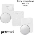 Torebka prezentowa 23x18x10cm, mix - tantis.pl