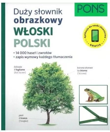 Duży słownik obrazkowy. Włoski - tantis.pl