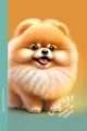 Notatnik 105x165/64K linia pies chow-chow FRESH - tantis.pl