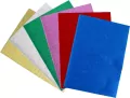 Papier krepowany metalizowany teczka c4 6 kolorów mix - tantis.pl