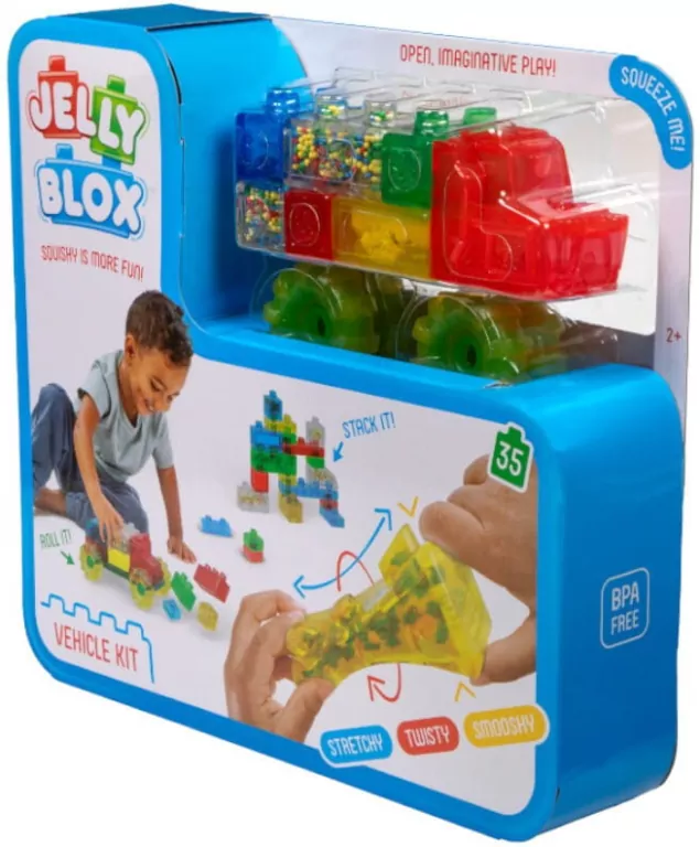 Jelly Blox. Klocki Vehicle Kit - tantis.pl