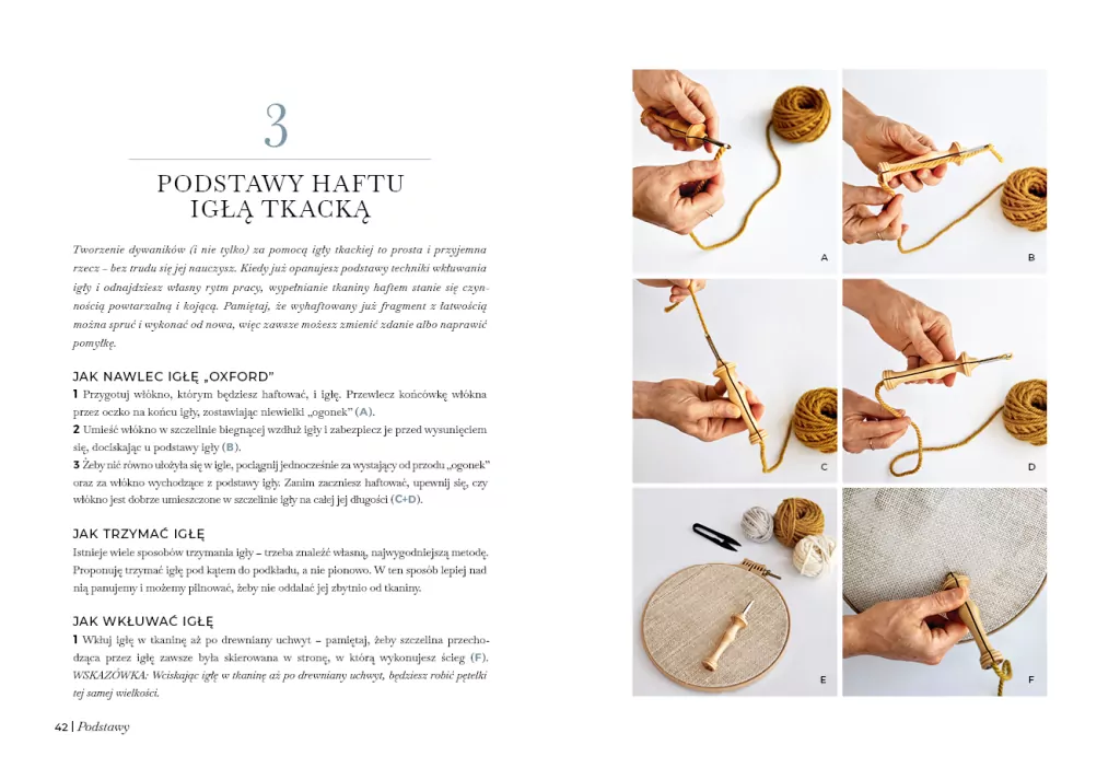 Haft Punch Needle. Poznaj nową technikę haftowania - tantis.pl