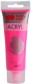Farba akrylowa 75ml różowy fluo HAPPY COLOR - tantis.pl