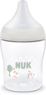 NUK. Butelka z silikonowym smoczkiem. 150 ml. Owca - tantis.pl