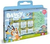 Bluey - pieczątki w walizce