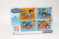 Clementoni. Puzzle 4w1. Super Kolor DC Superfriends - tantis.pl