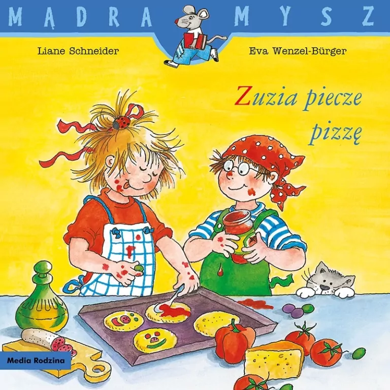 Zuzia piecze pizzę. Mądra Mysz - tantis.pl