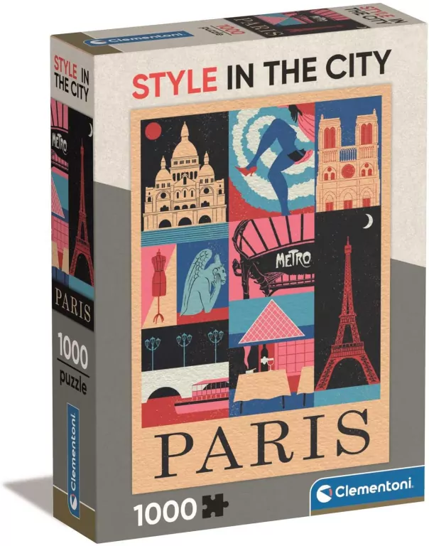 Puzzle 1000. Compact Paris. 39843 - tantis.pl