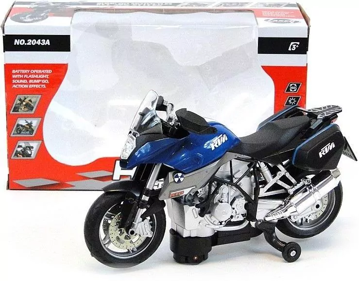 Motocykl na baterie 17x15cm - tantis.pl