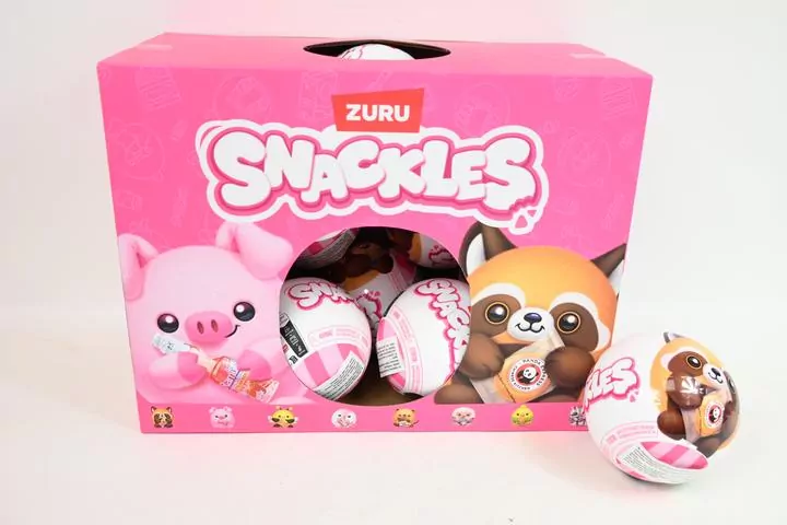 *****ZURU Snackles pluszaki s.3 kula 77689 - tantis.pl
