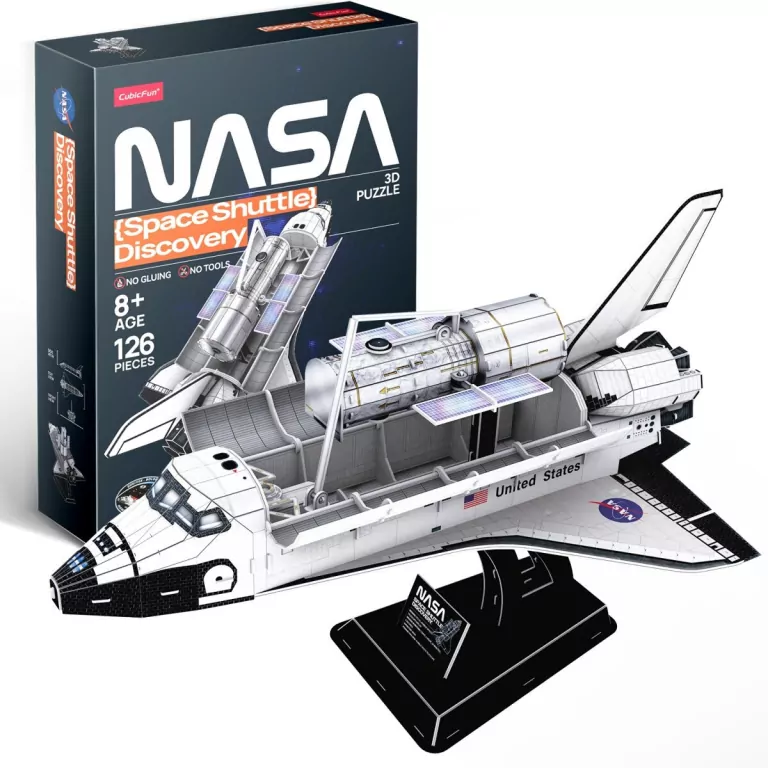 Cubic Fun. Puzzle 3D. Space Shuttle Discovery - tantis.pl