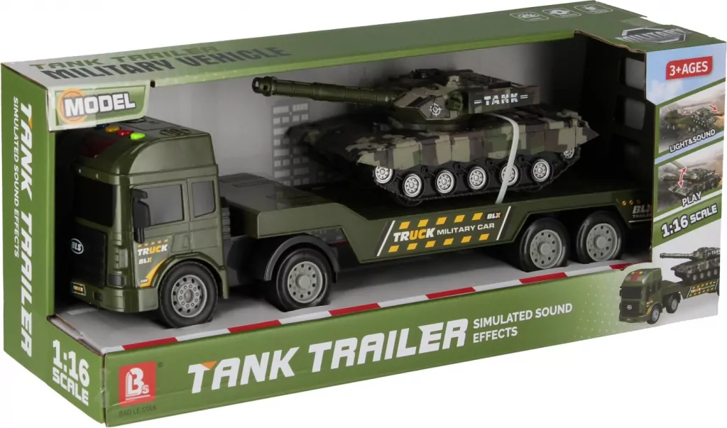 Auto wojskowe z akcesoriami - tantis.pl