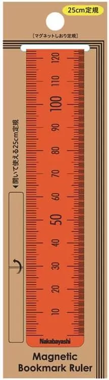 Zakładka magnetyczna do książek 25cm pomarańczowy - tantis.pl